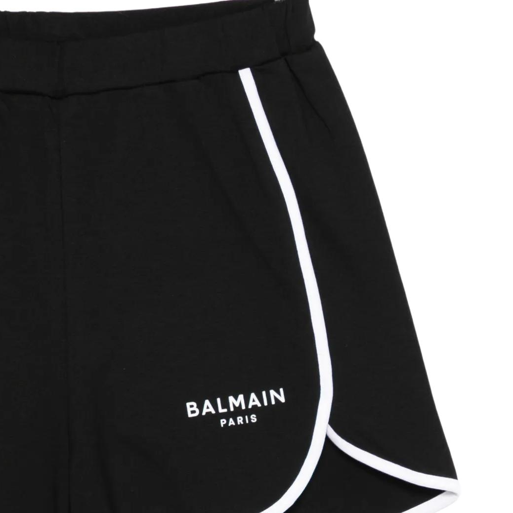 шорты BALMAIN Logo (черный) — фото 3