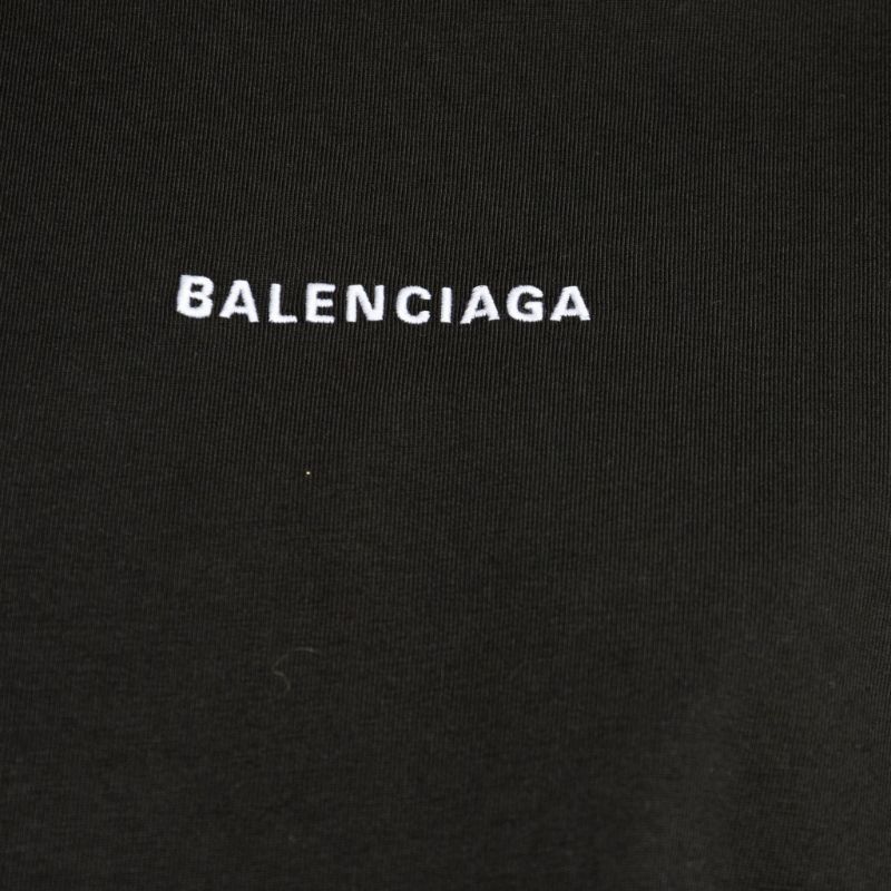 Женская футболка Balenciaga (черная) — фото 6