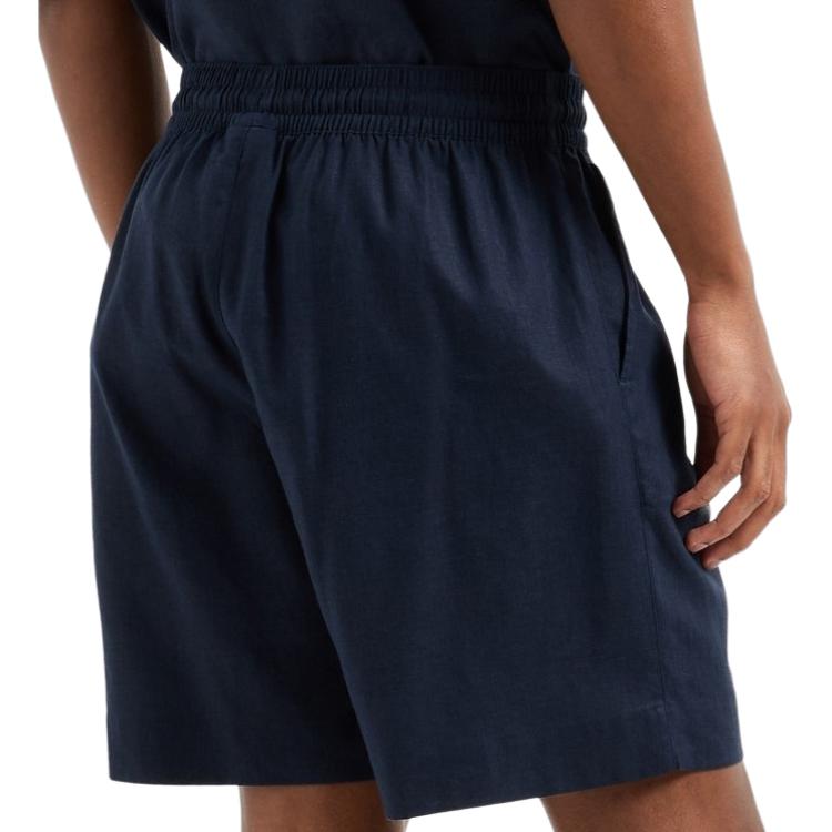 EMPORIO ARMANI Logo Embroidered Drawstring Shorts