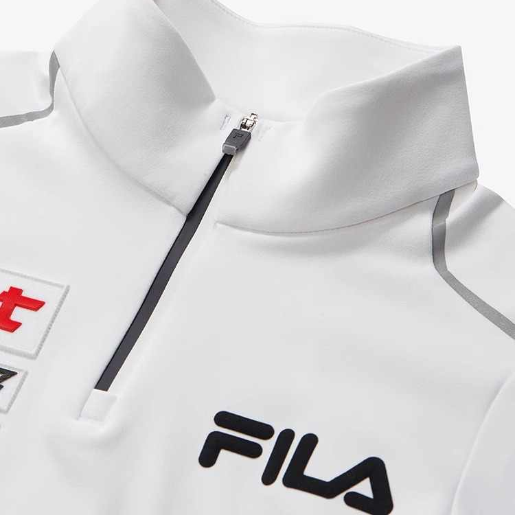 Детская футболка Fila KIDS TPERFORMANCE (белая) — фото 3