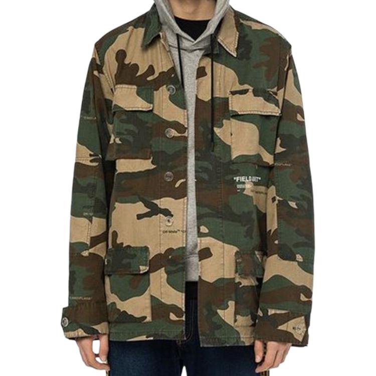 Мужская куртка OFF-WHITE Multi-Pocket (камуфляжная) — фото 6