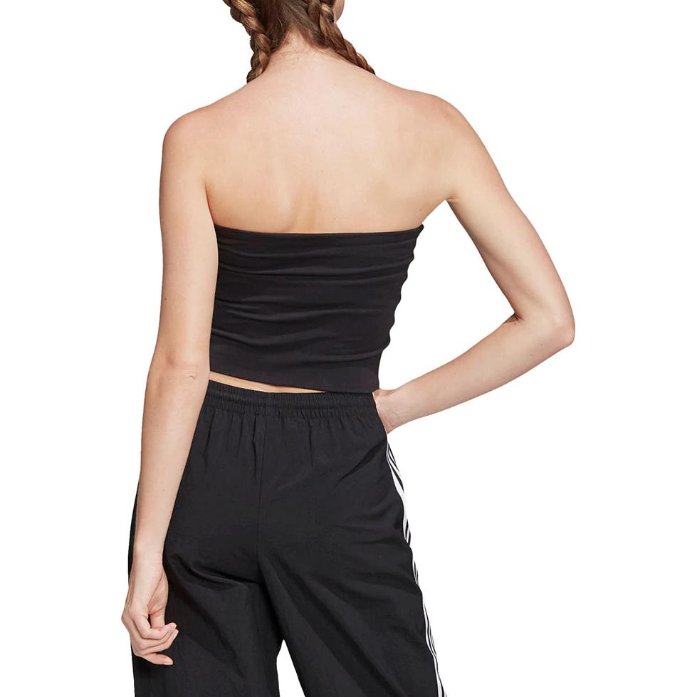 Женский топ adidas Tube Top (черный) — фото 5