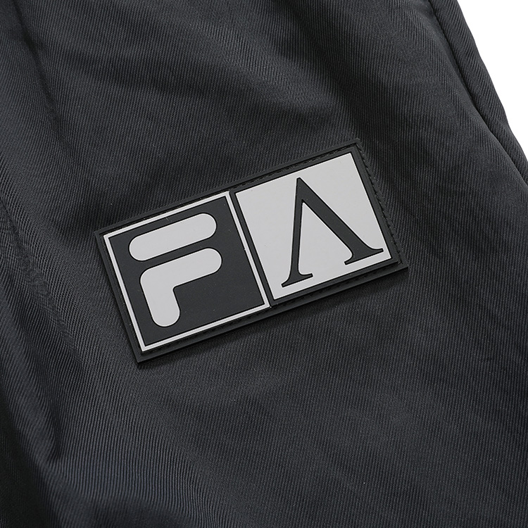 FILA FUSION ARIES Collaboration Collection Knitted Sweatpants Unisex Pitch Black