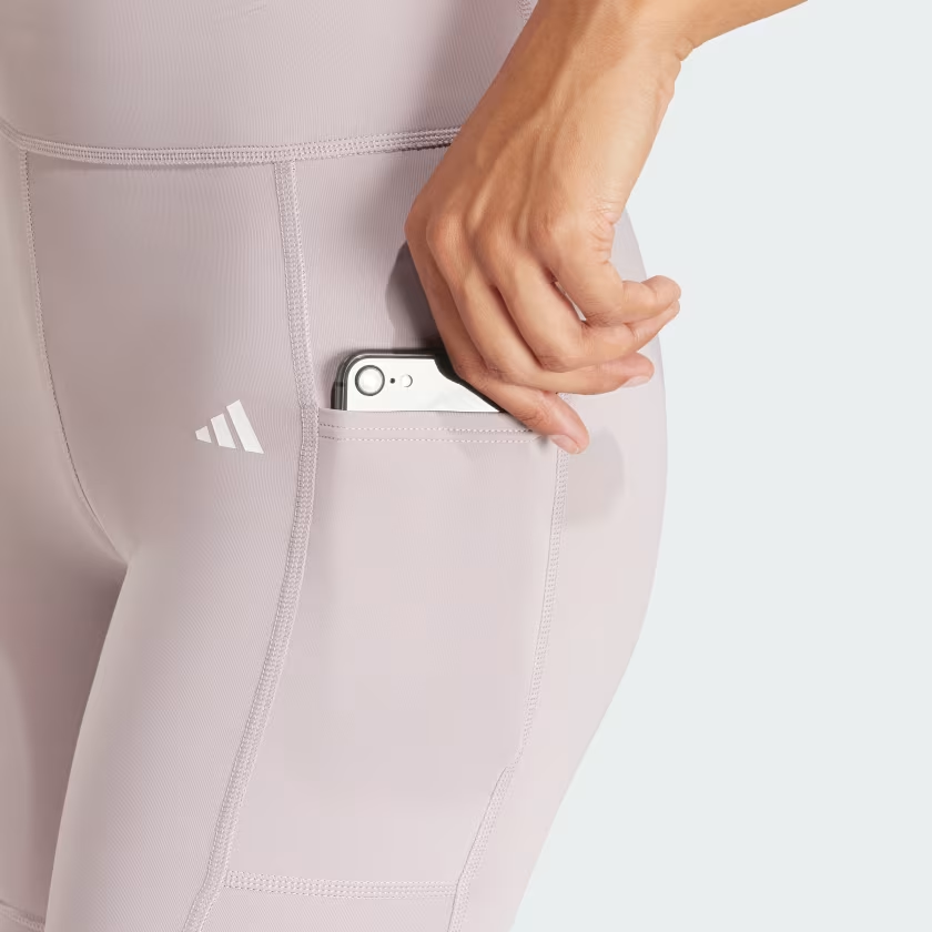 Adidas Free Shipping With AdiClub Optime 7 Inch Leggings