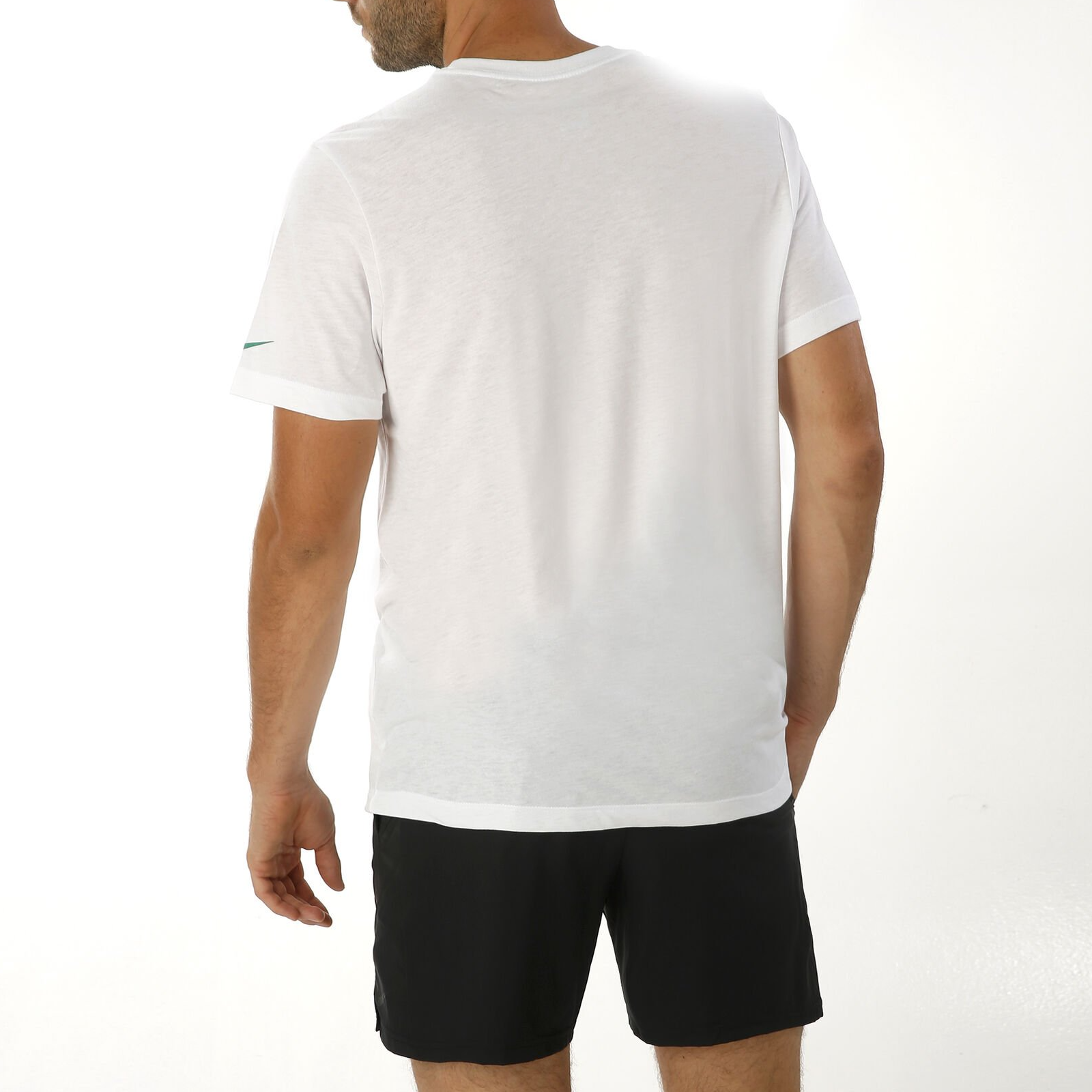 Мужская футболка Nike Rafa T (белая) — фото 4