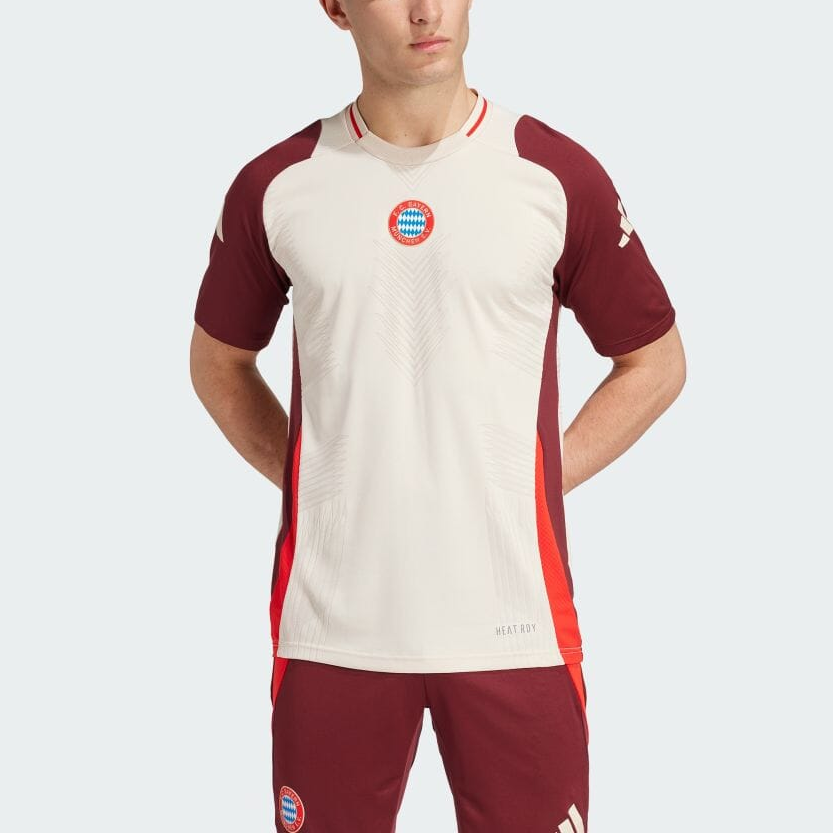 Adidas FC Bayern FW24 Tiro 24 Pro Retro Soccer Jerseys Men’s Linen Dark Red
