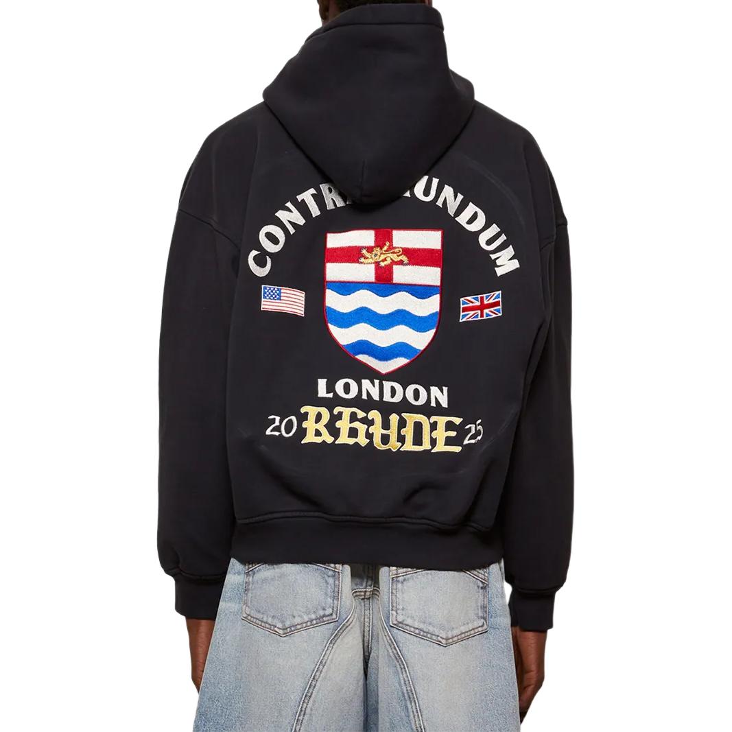 Мужское худи RHUDE (серое) — фото 4