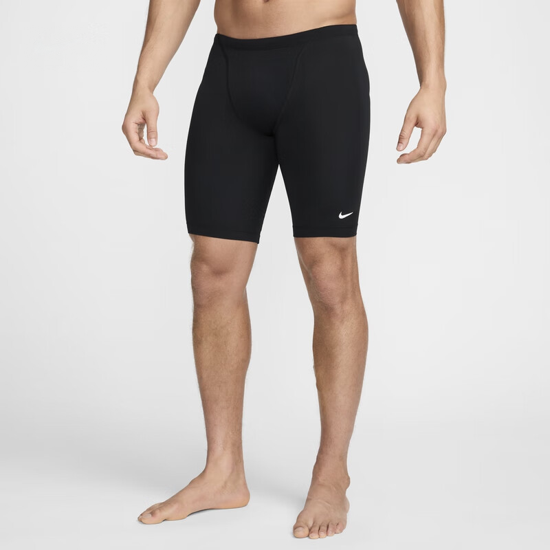Nike Swim Solid Swimming Shorts Men’s Black/Black/White