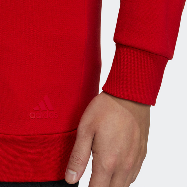 Мужское худи adidas Lion Guan (красное) — фото 5
