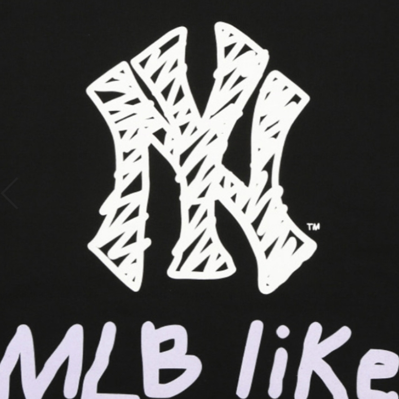Худи MLB LIKELIKE Logo (черный) — фото 5