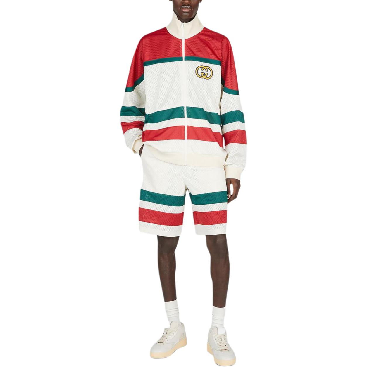 Мужская куртка Gucci SS23 Logo (разноцветная) — фото 3