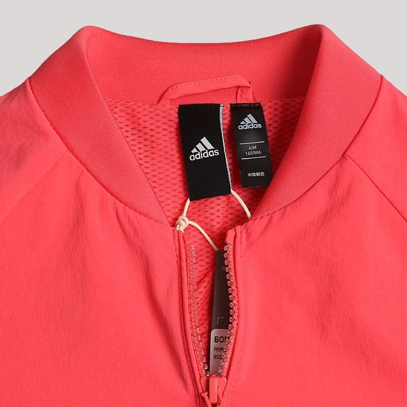 Женская куртка adidas Bomber (розовая) — фото 5