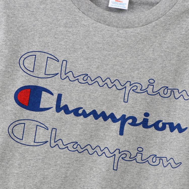 Футболка Champion (серая) — фото 3
