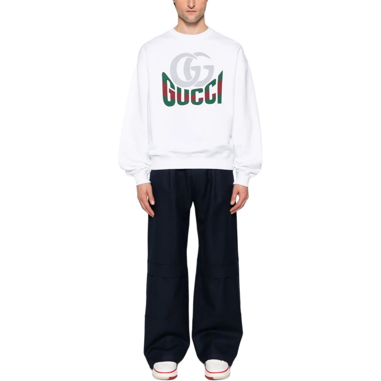 Мужское худи Gucci FW24 (белое) — фото 3