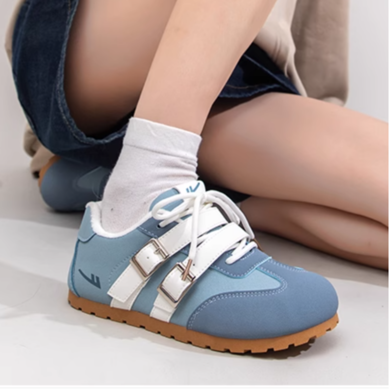 Warrior Slip Resistant Abrasion Resistant Low top Casual Shoes Women's White Light Blue