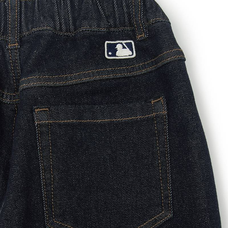 Детские джинсы MLB Kids Jeans (синие) — фото 3