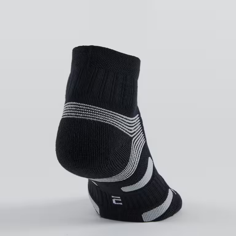 DECATHLON Crew Socks Unisex 3 Pack Black
