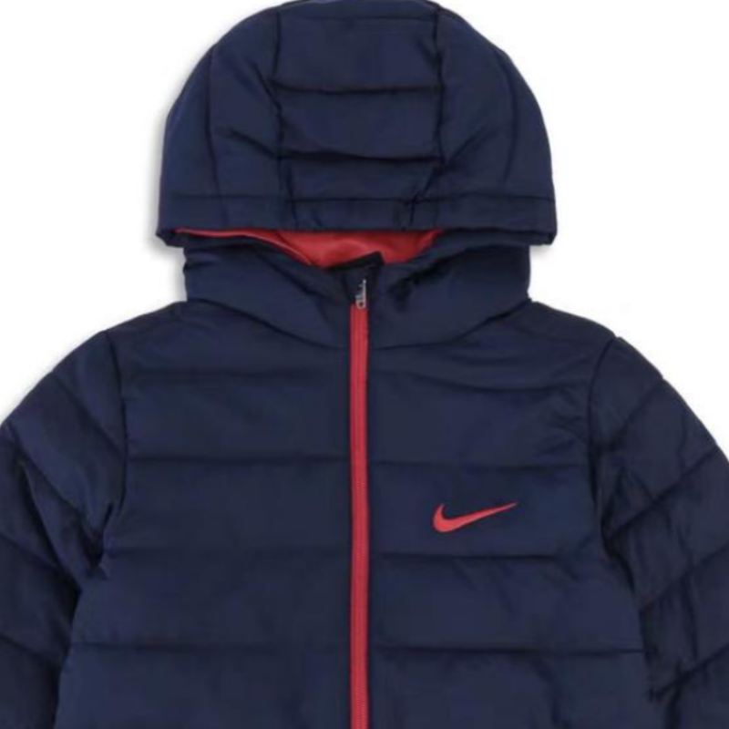 Мужская куртка Nike Logo (синяя) — фото 2