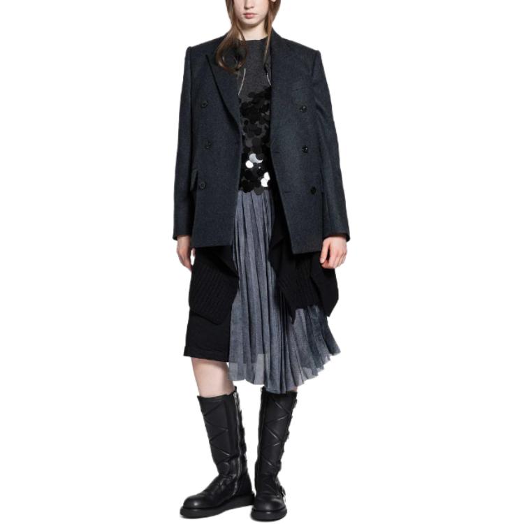 Женская юбка Sacai (разноцветная) — фото 4