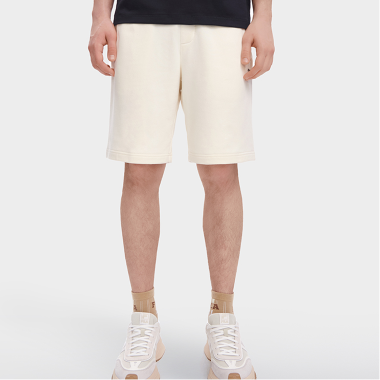 FILA Sports Life Collection Sports Shorts Men’s Ivory