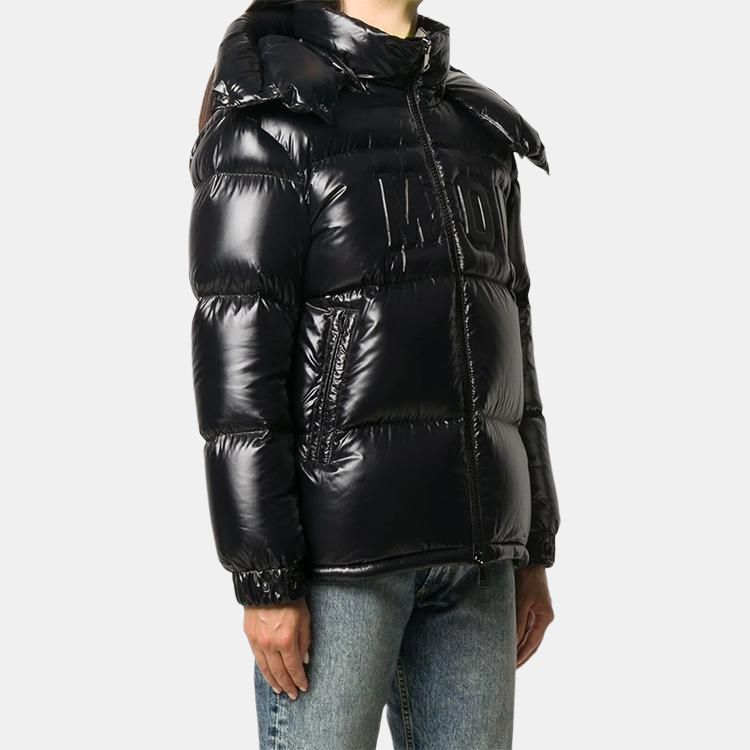 Женская куртка Moncler (черная) — фото 6