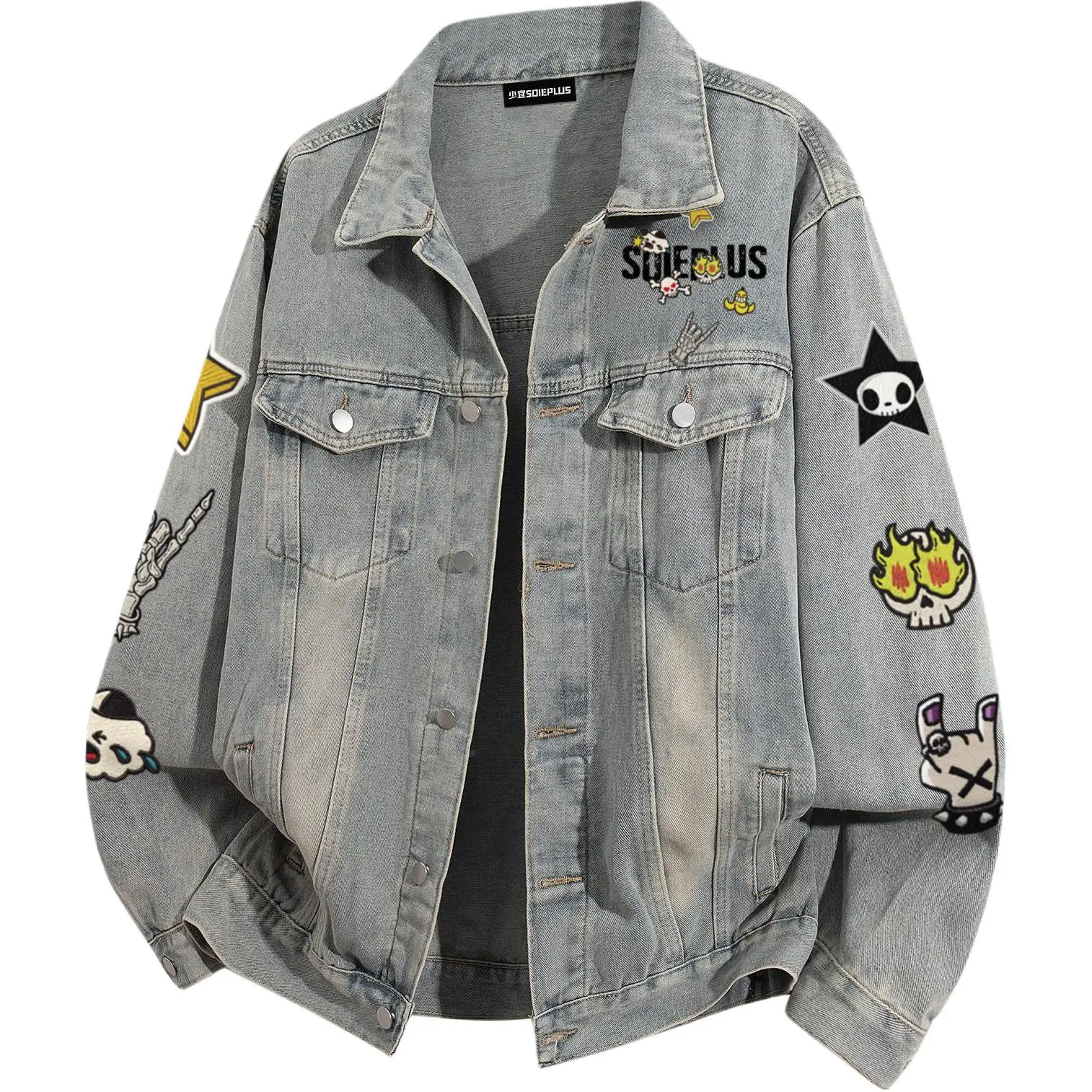 SOIE Унисекс Джинсовые куртки