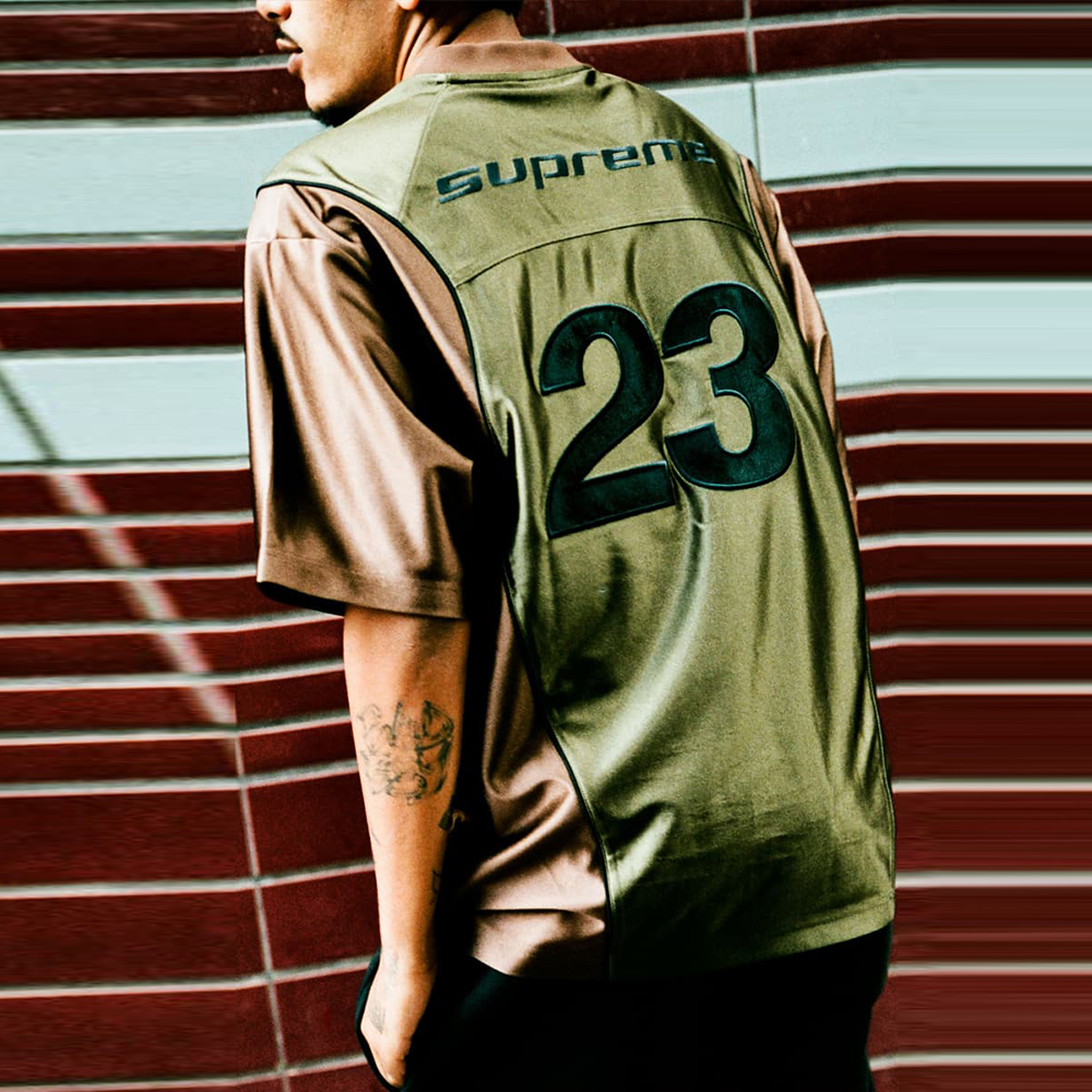 Supreme x Jordan Warm Up jersey