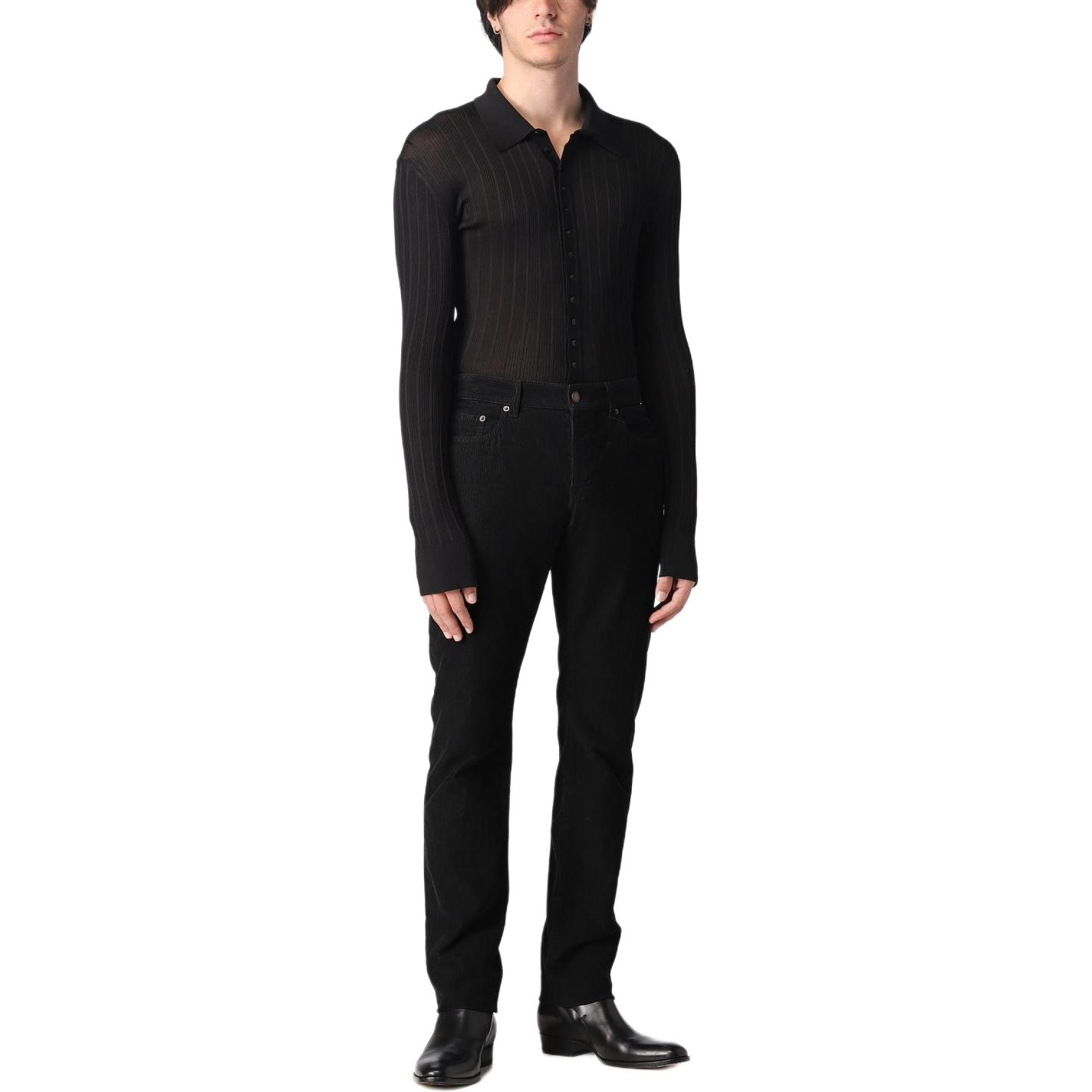 Мужские джинсы SAINT LAURENT FW22 (синие) — фото 3