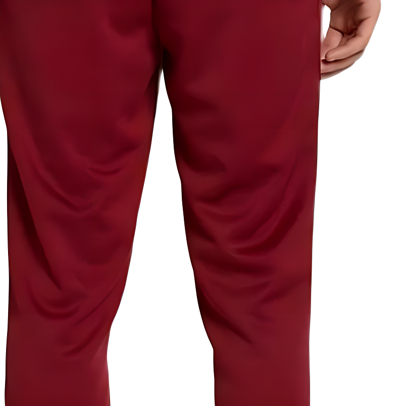 Мужские штаны Nike x MARTINE ROSE TRACK PANT (бордовые) — фото 4
