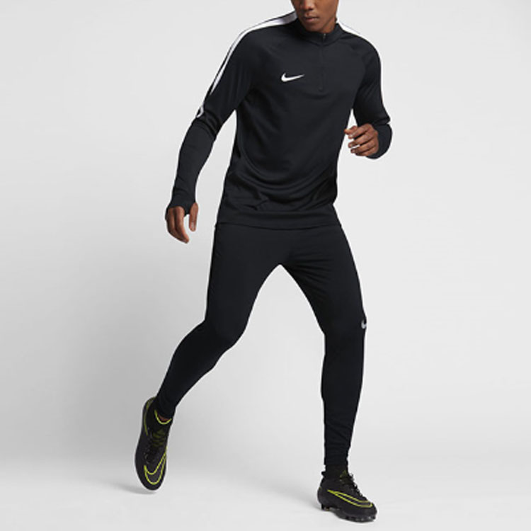 Nike Soccer Jerseys Men’s Black Moderate Straight Fit