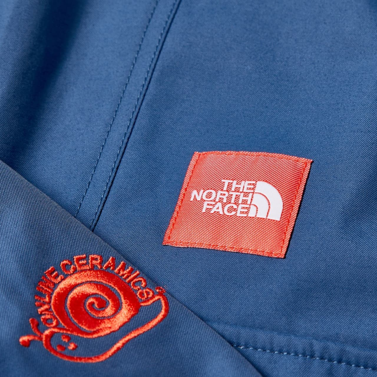 Куртка The North Face x Online Ceramics SS23 (синяя) — фото 3