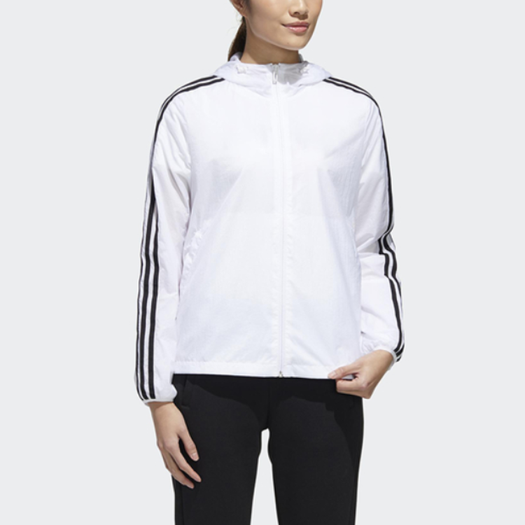 Женская куртка adidas MH FEM WB (белая) — фото 3