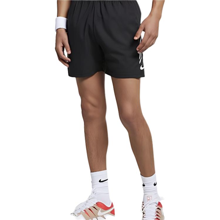 Мужские шорты Nike Court Dri-Fit (черные) — фото 3