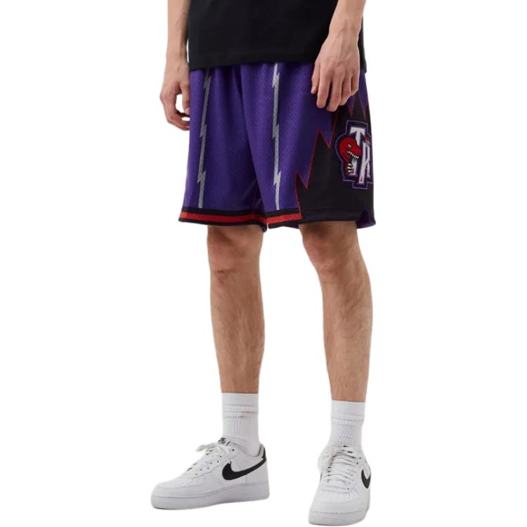 Mitchell Ness Basketball Shorts Unisex Purple
