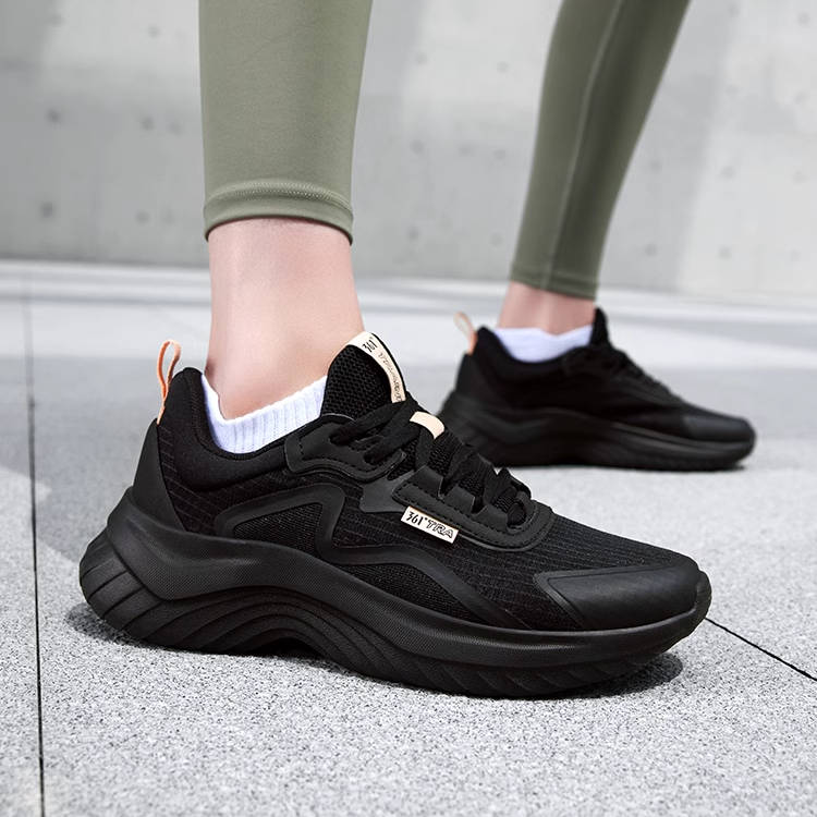 361° Breathable And Lightweight Low top Carbon Plate Running Shoes Women’s Black