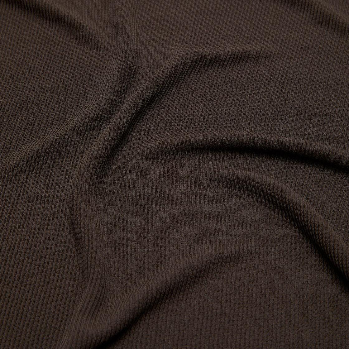 Женская футболка Acne Studios Thin Long-sleeve (черная) — фото 6