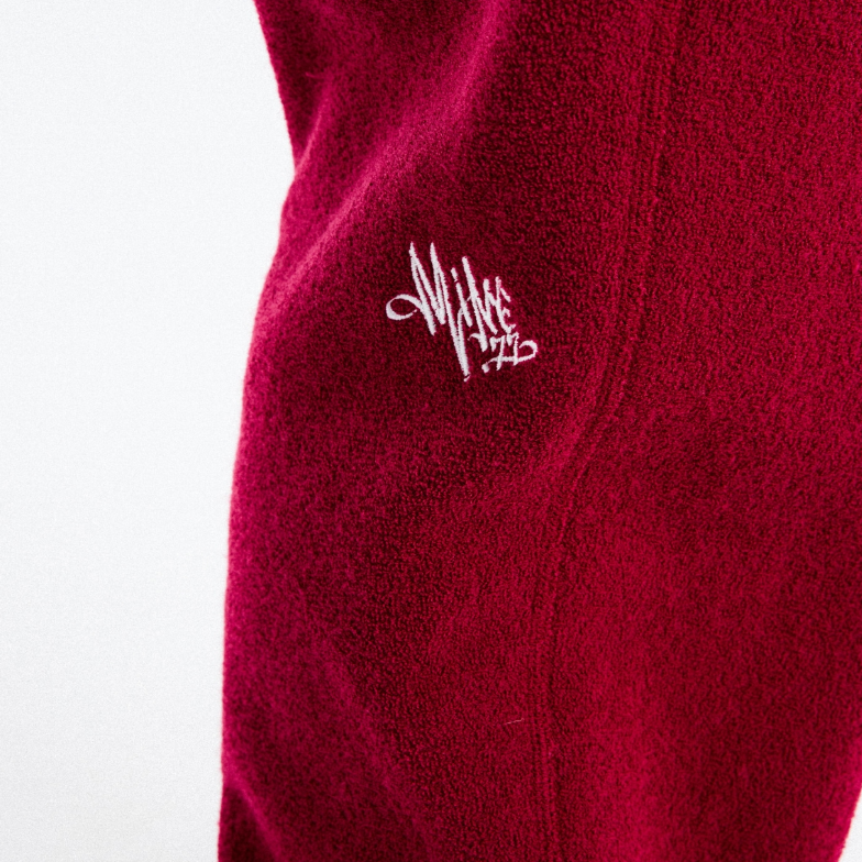 BURTON MINE77 Fleece Pants Unisex Red Thickened And Fleece Lined Cuffed Pants