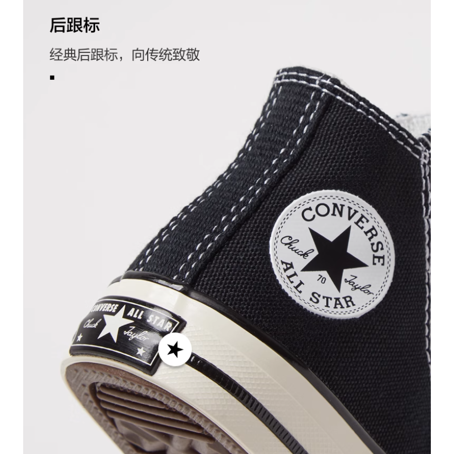 Кеды Converse 1970s (черные) — фото 6
