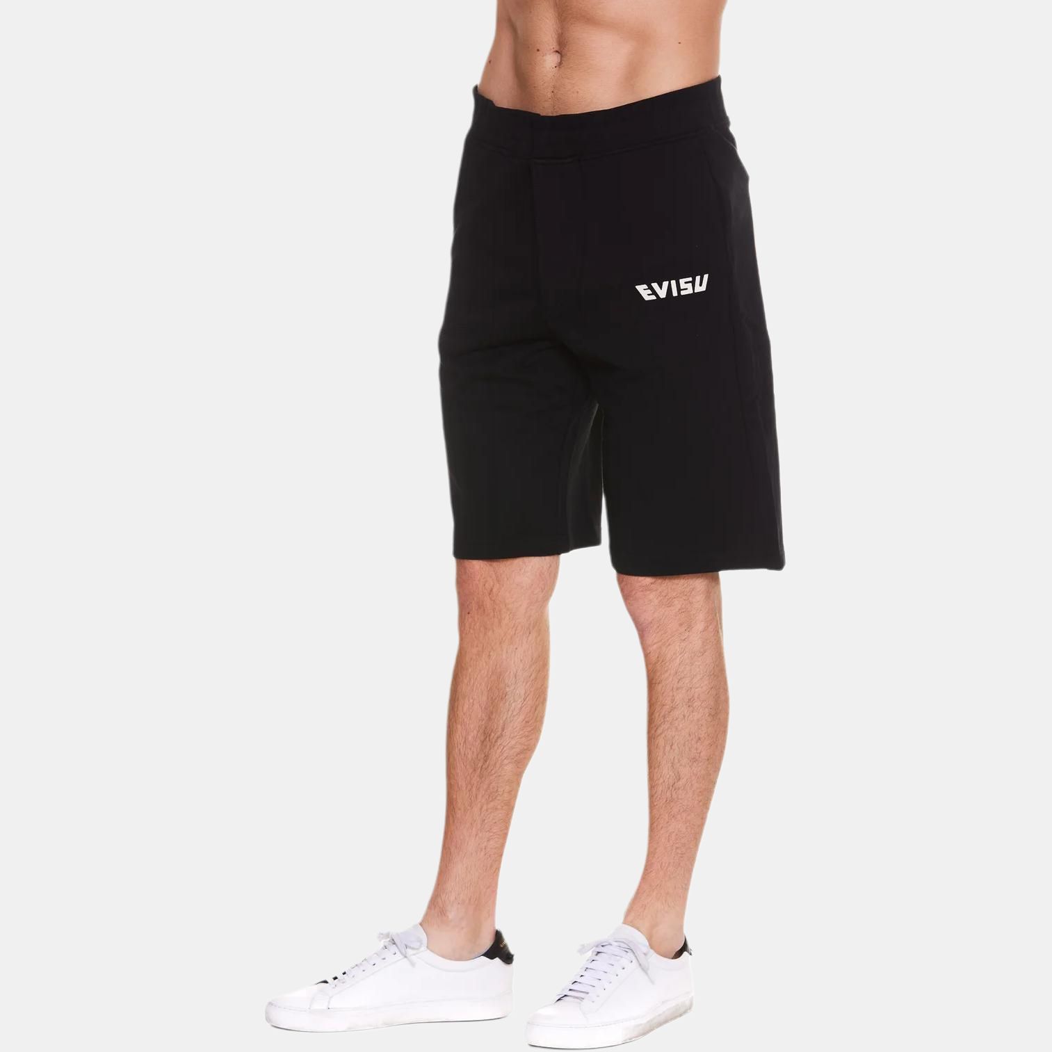 EVISU SS22 Casual Shorts Men’s Black