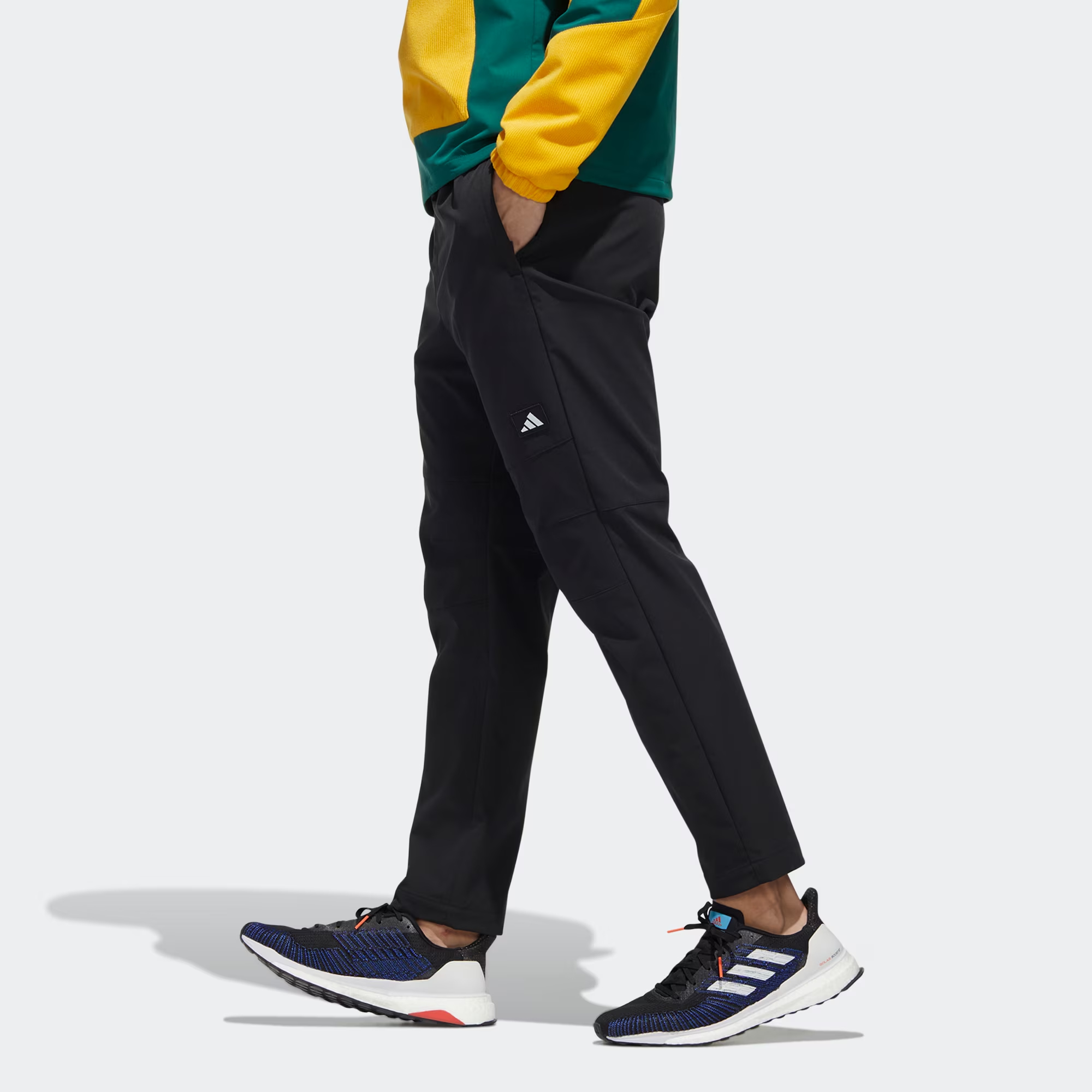 Мужские штаны adidas Ub Pnt Twill (черные) — фото 7