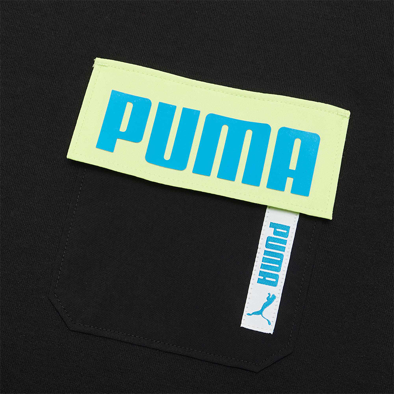 Мужское худи PUMA (черное) — фото 6