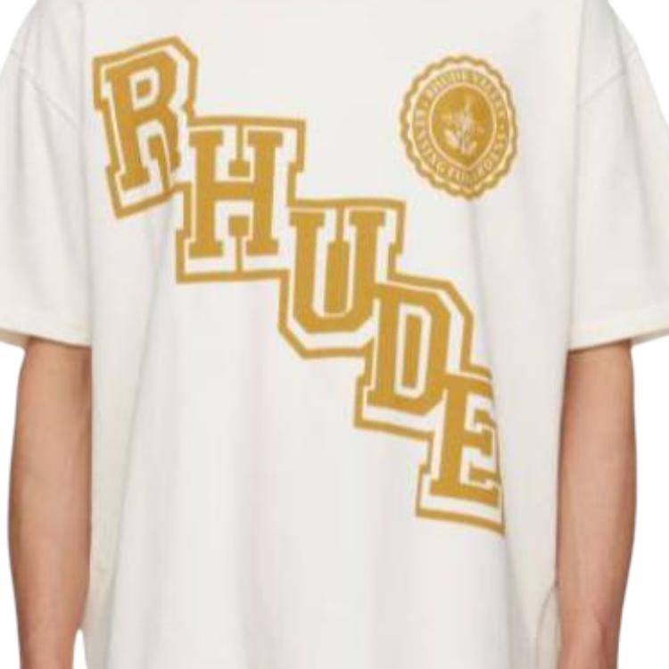 Мужская футболка RHUDE (черный) — фото 6