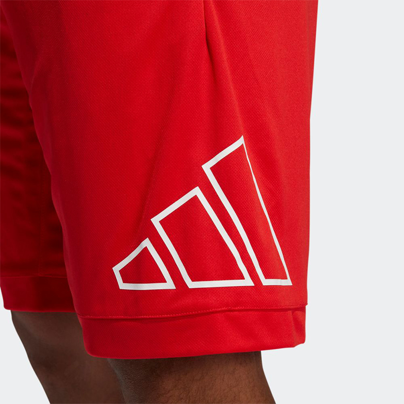 Мужские штаны adidas Big Logo Short Logo (красный) — фото 6