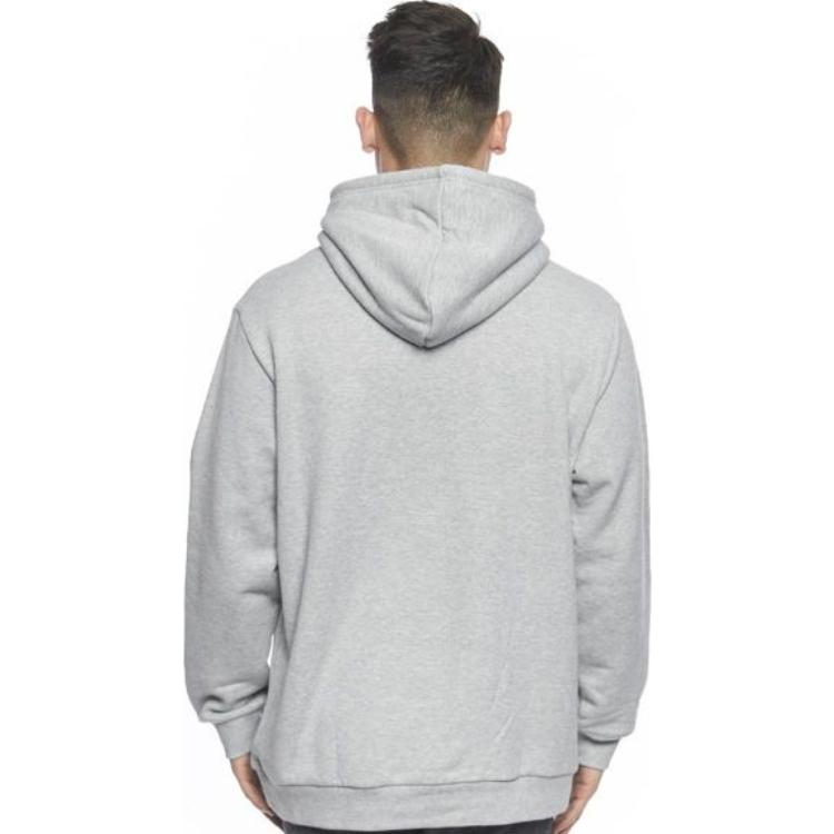 Худи adidas originals Trefoil Hoodie (светло-серый) — фото 4