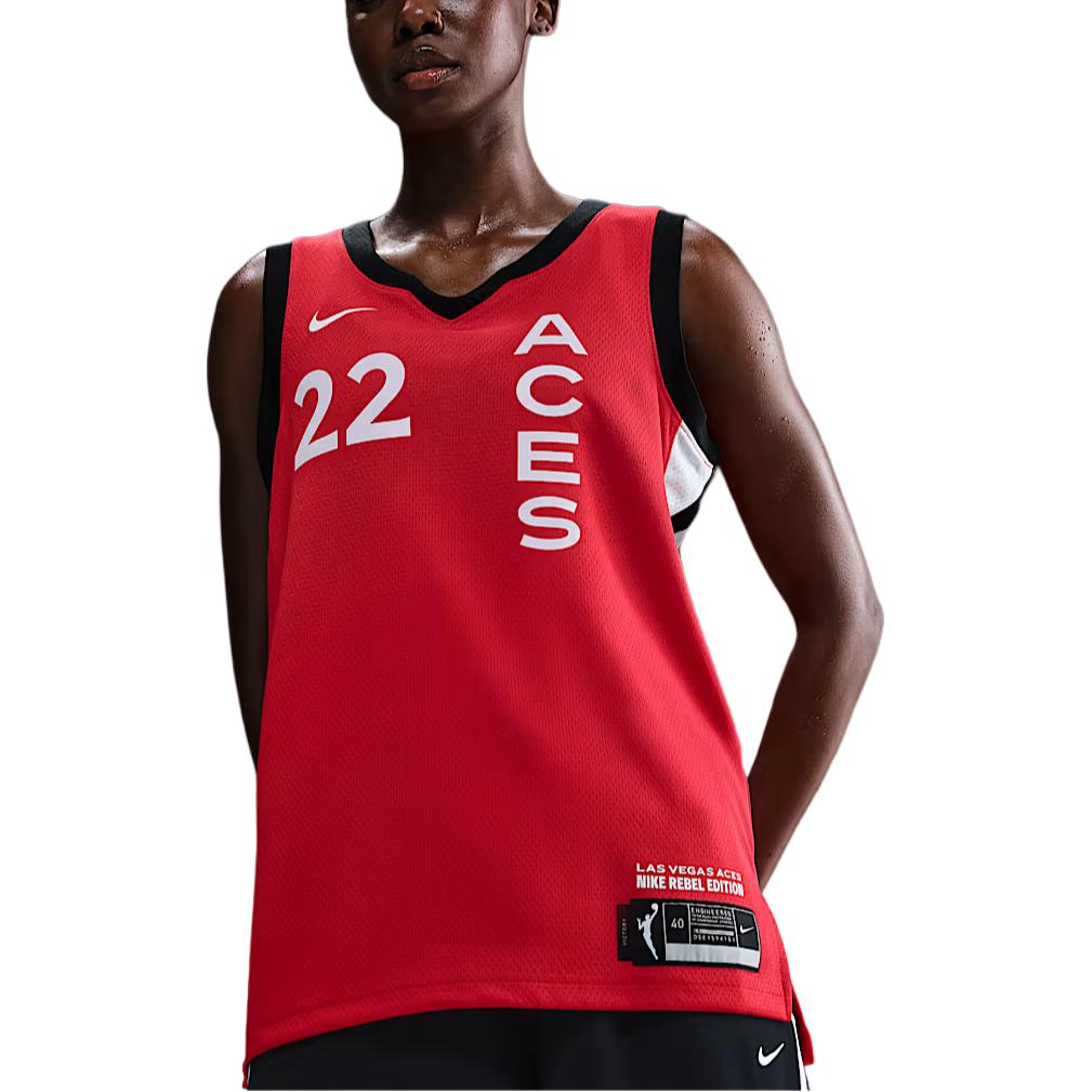 Nike A’ja Wilson Las Vegas Aces 2024 Rebel Edition Nike Dri FIT Wnba Victory Jersey