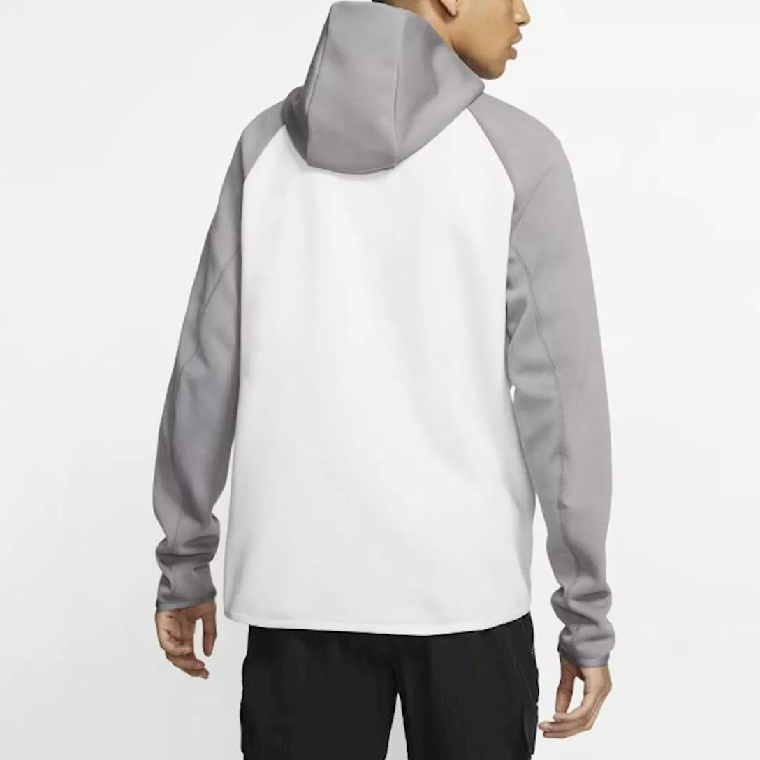 Мужская куртка Nike С капюшоном (темно-серая) — фото 4