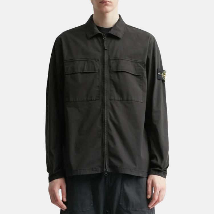 Мужская куртка STONE ISLAND SS23 (черная) — фото 5