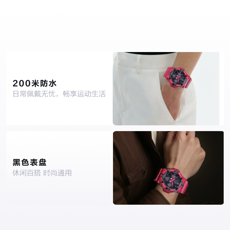 Мужские часы Casio G-SHOCK (черные) — фото 2