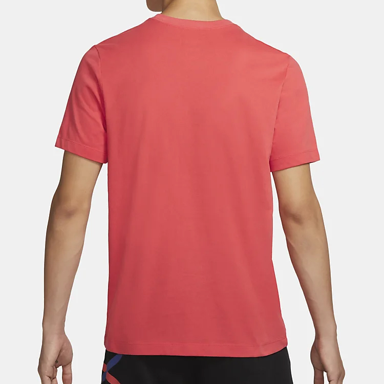 Мужская футболка Jordan Jumpman Dfct Ss Crew (красная) — фото 4
