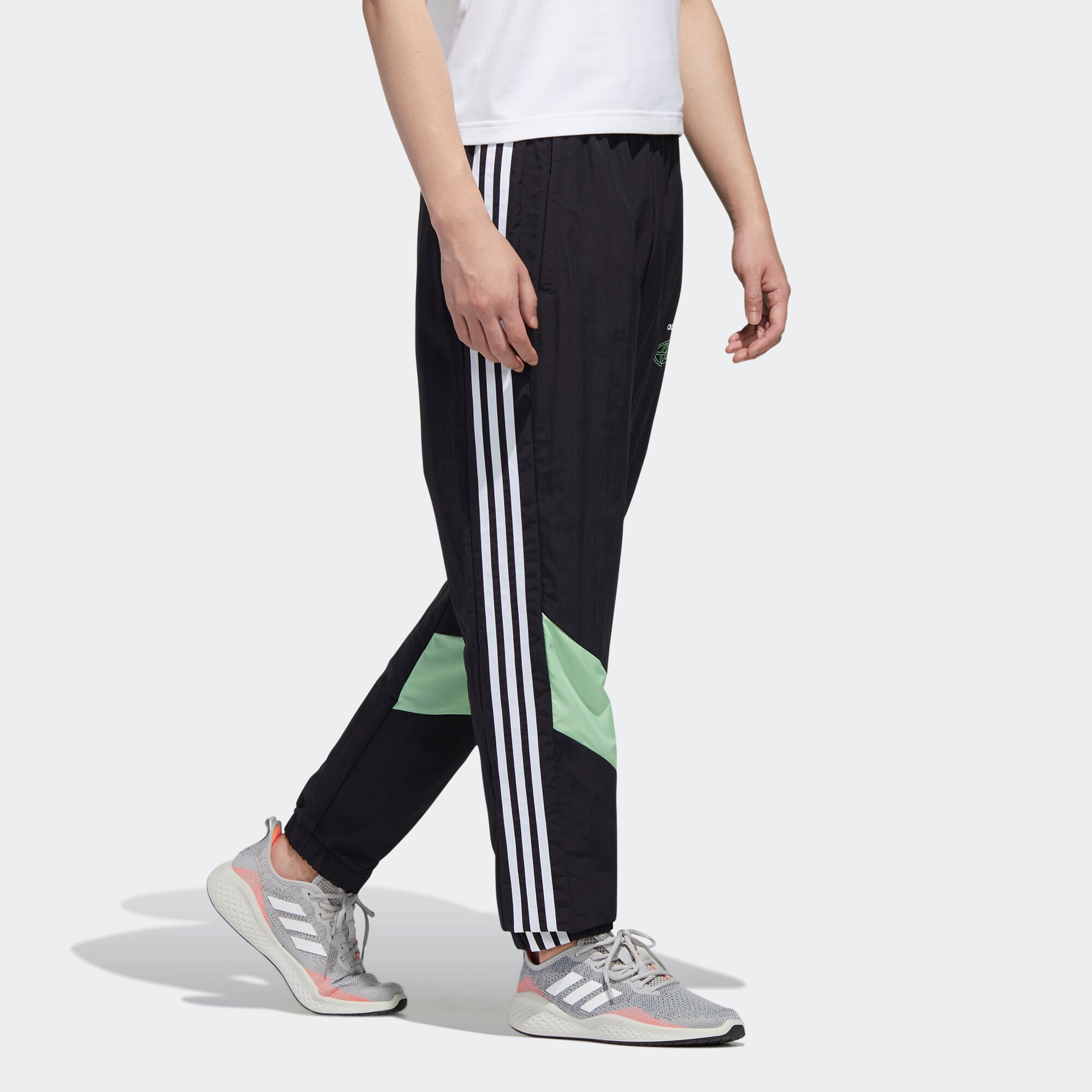 Мужские штаны adidas neo (черные) — фото 4